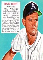 1952 Red Man #AL12 Eddie Joost