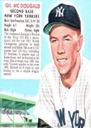 1952 Red Man #AL14 Gil McDougald