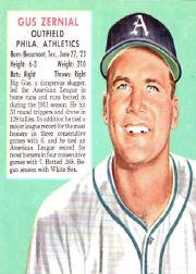 1952 Red Man #AL26 Gus Zernial