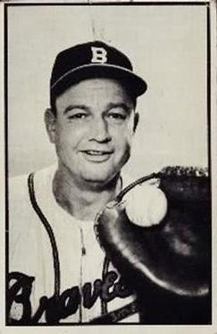 1953 Bowman Black and White #30 Walker Cooper