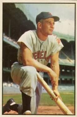 1953 Bowman Color #8 Al Rosen