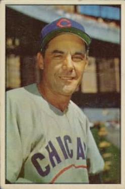 1953 Bowman Color #30 Phil Cavarretta