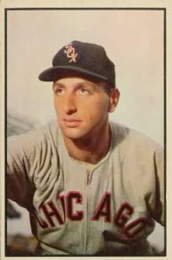 1953 Bowman Color #75 Saul Rogovin