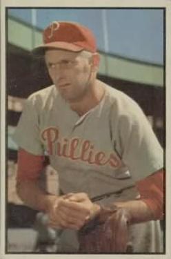 1953 Bowman Color #113 Karl Drews
