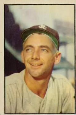 1953 Bowman Color #120 Marlin Stuart