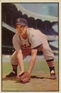 1953 Bowman Color #134 Johnny Pesky