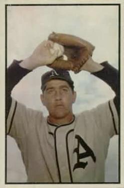 1953 Bowman Color #150 Carl Scheib
