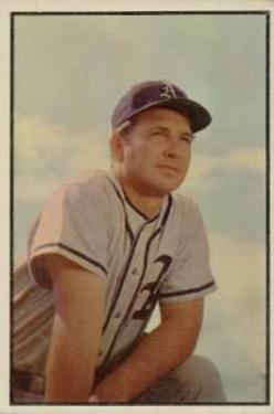1953 Bowman Color #155 Allie Clark