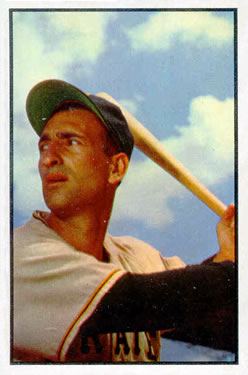 1953 Bowman Color #160 Cal Abrams