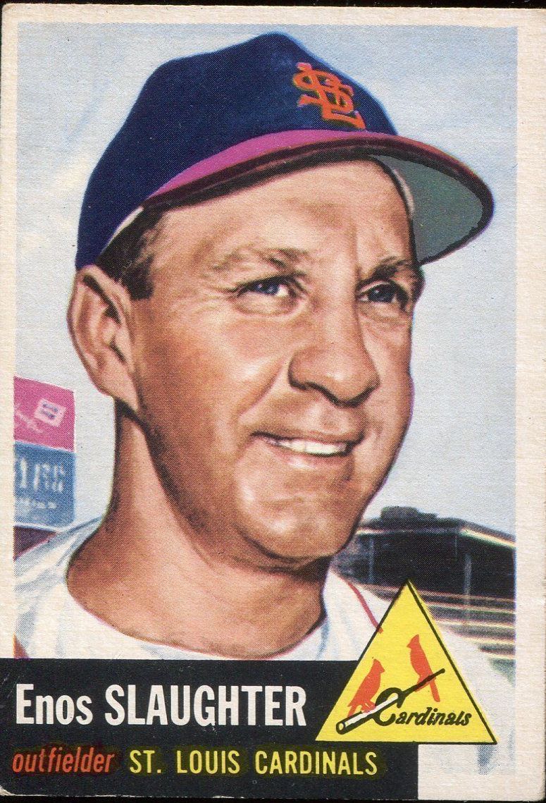 1953 Topps #41 Enos Slaughter