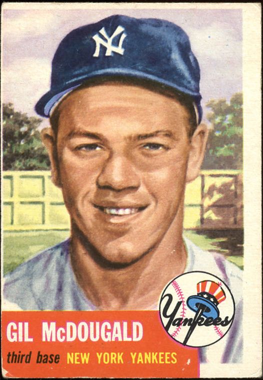 1953 Topps #43 Gil McDougald
