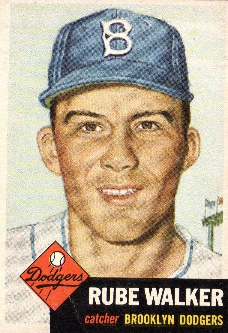 1953 Topps #134 Rube Walker