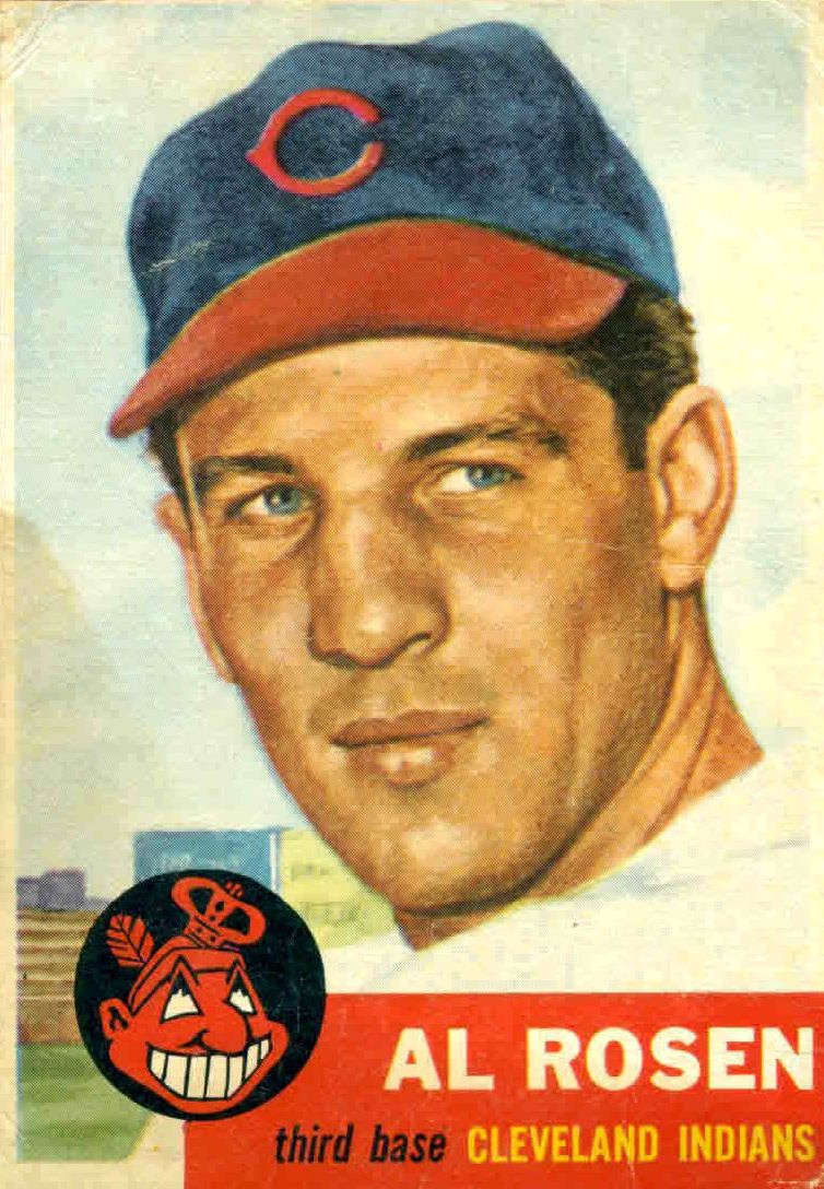 1953 Topps #135 Al Rosen DP