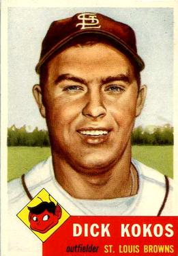 1953 Topps #232 Dick Kokos