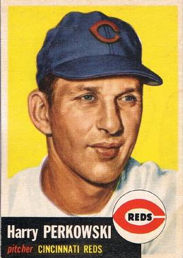 1953 Topps #236 Harry Perkowski DP