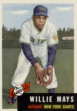 1953 Topps #244 Willie Mays