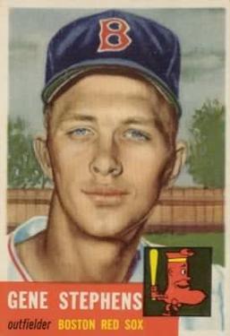 1953 Topps #248 Gene Stephens DP RC
