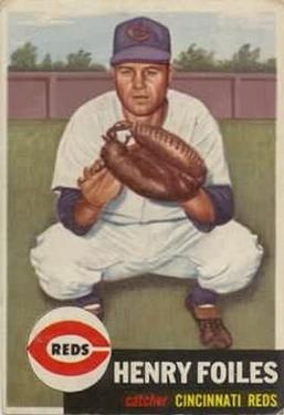 1953 Topps #252 Hank Foiles RC