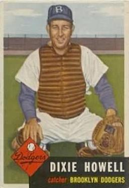 1953 Topps #255 Dixie Howell