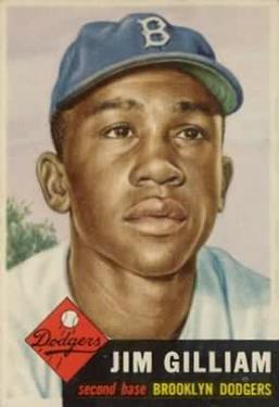 1953 Topps #258 Jim Gilliam RC