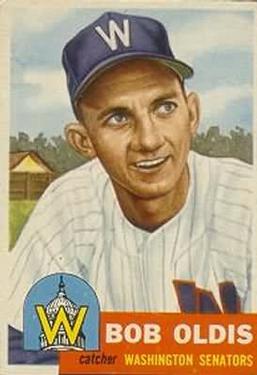 1953 Topps #262 Bob Oldis RC