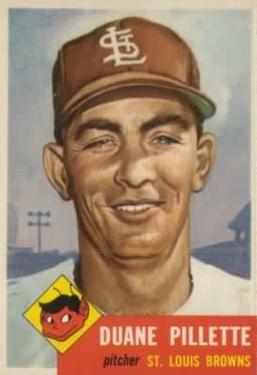 1953 Topps #269 Duane Pillette