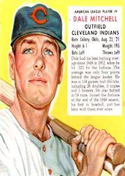 1953 Red Man #AL9 Dale Mitchell