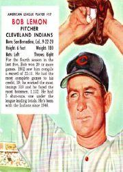 1953 Red Man #AL17 Bob Lemon