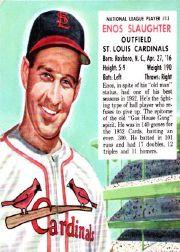 1953 Red Man #NL13 Enos Slaughter