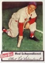 1954 Dan-Dee #22 Red Schoendienst