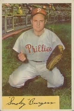 1954 Bowman #31 Smoky Burgess