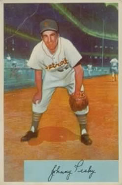 1954 Bowman #135 Johnny Pesky