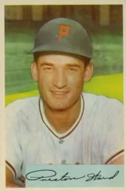 1954 Bowman #139A Preston Ward .961/.992 Fielding Avg.