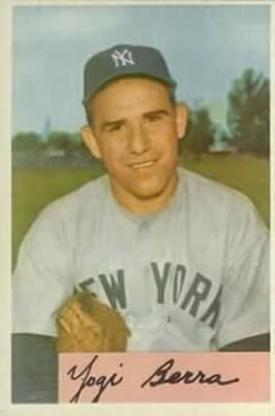 1954 Bowman #161 Yogi Berra