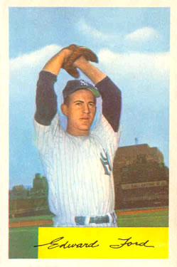 1954 Bowman #177 Whitey Ford