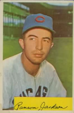 1954 Bowman #189 Randy Jackson