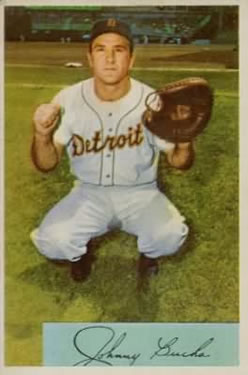 1954 Bowman #215 Johnny Bucha