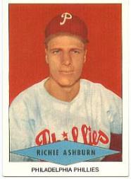 1954 Red Heart #1 Richie Ashburn SP