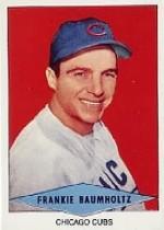 1954 Red Heart #2 Frank Baumholtz SP