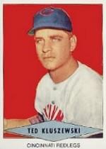 1954 Red Heart #14 Ted Kluszewski SP