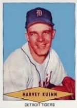 1954 Red Heart #15 Harvey Kuenn