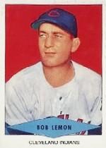1954 Red Heart #16 Bob Lemon SP