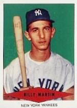 1954 Red Heart #19 Billy Martin