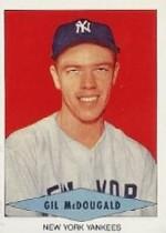1954 Red Heart #20 Gil McDougald SP