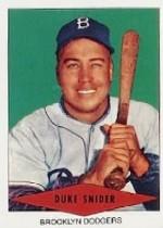 1954 Red Heart #29 Duke Snider