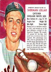 1954 Red Man #AL5 Sherman Lollar