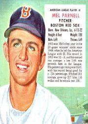 1954 Red Man #AL8 Mel Parnell