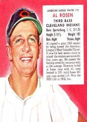1954 Red Man #AL12 Al Rosen