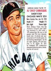 1954 Red Man #AL19 Chico Carrasquel