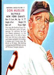 1954 Red Man #NL7 Don Mueller